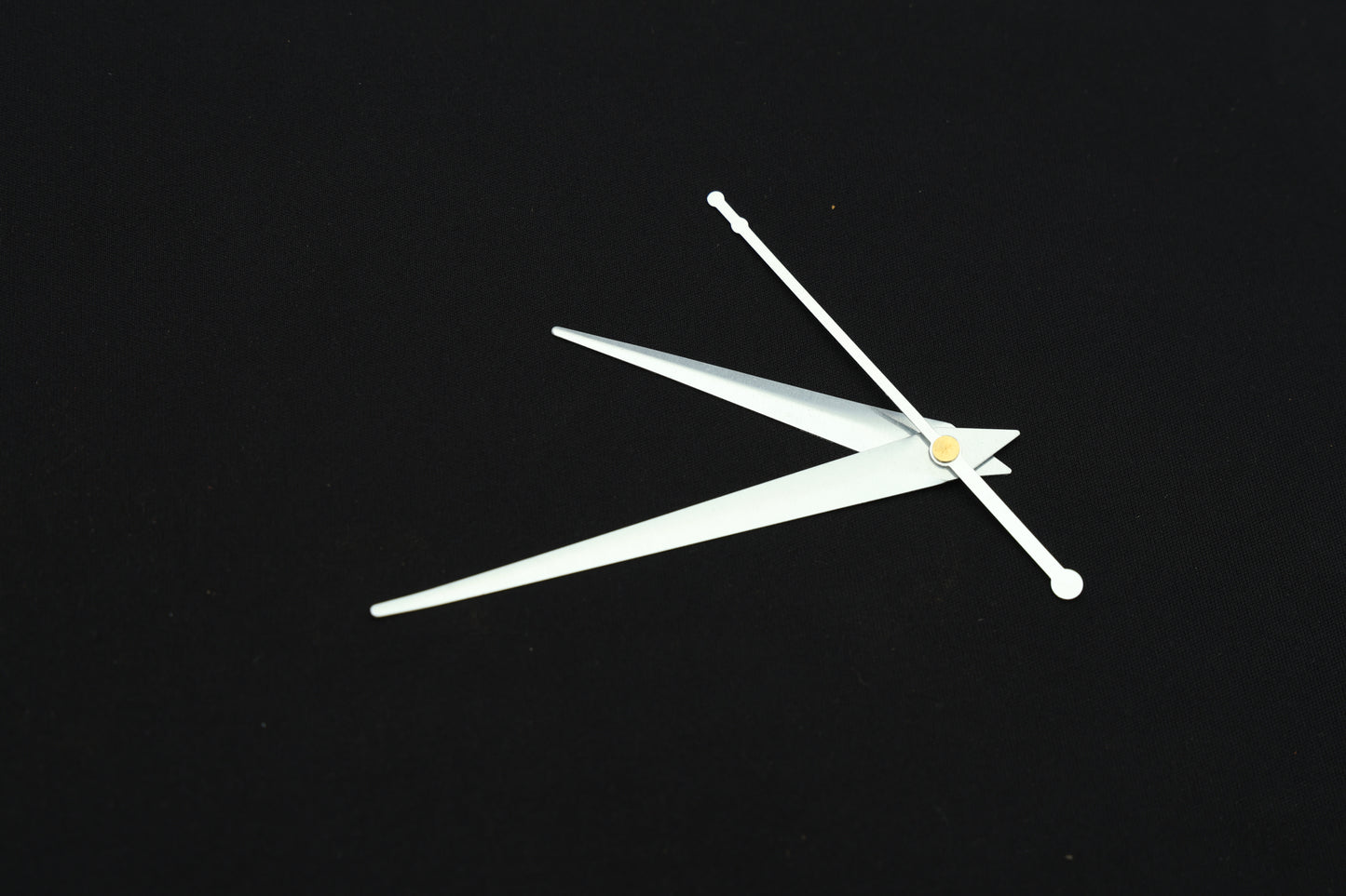 Plain silver Hands / Clock Needles