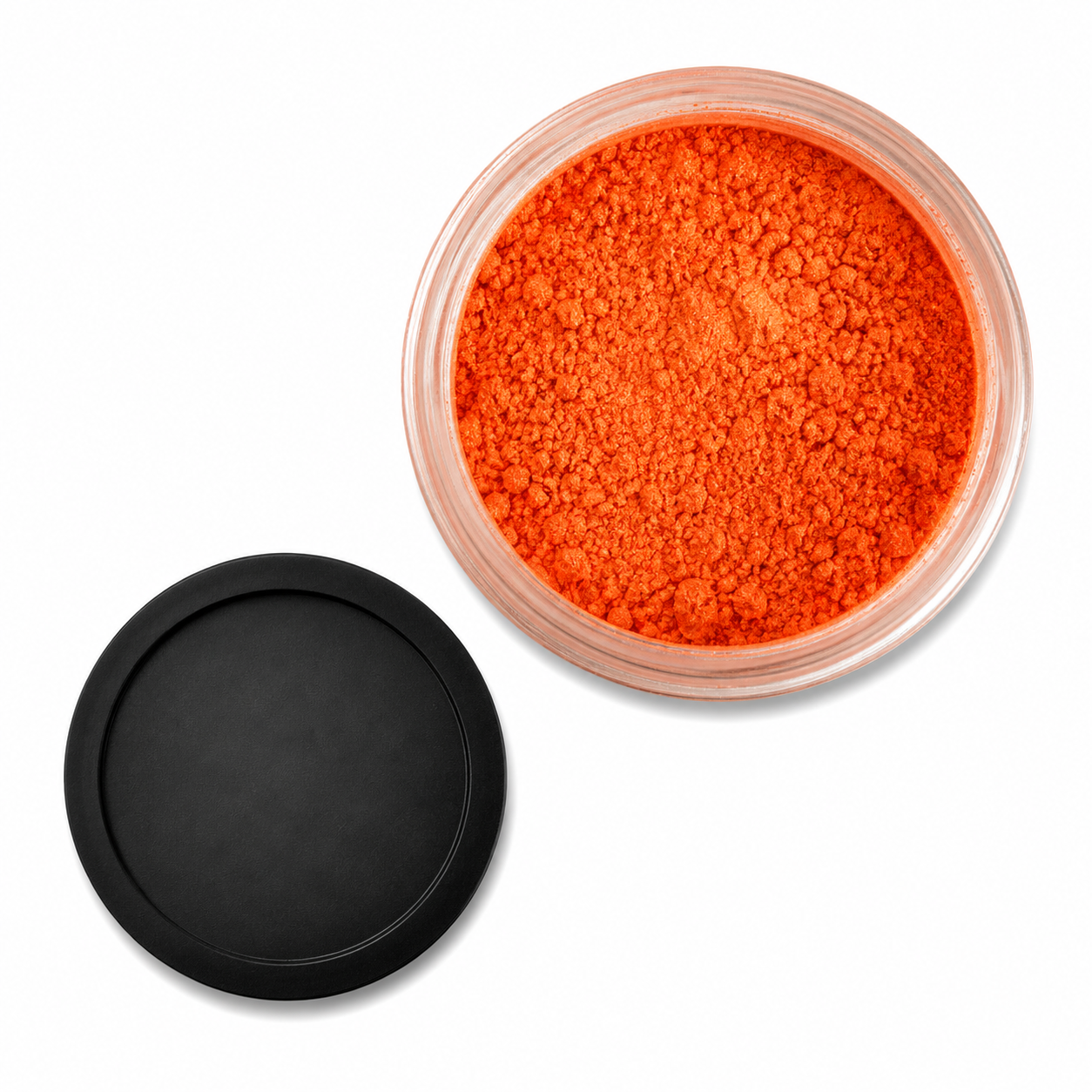 Dark orange pearl pigment