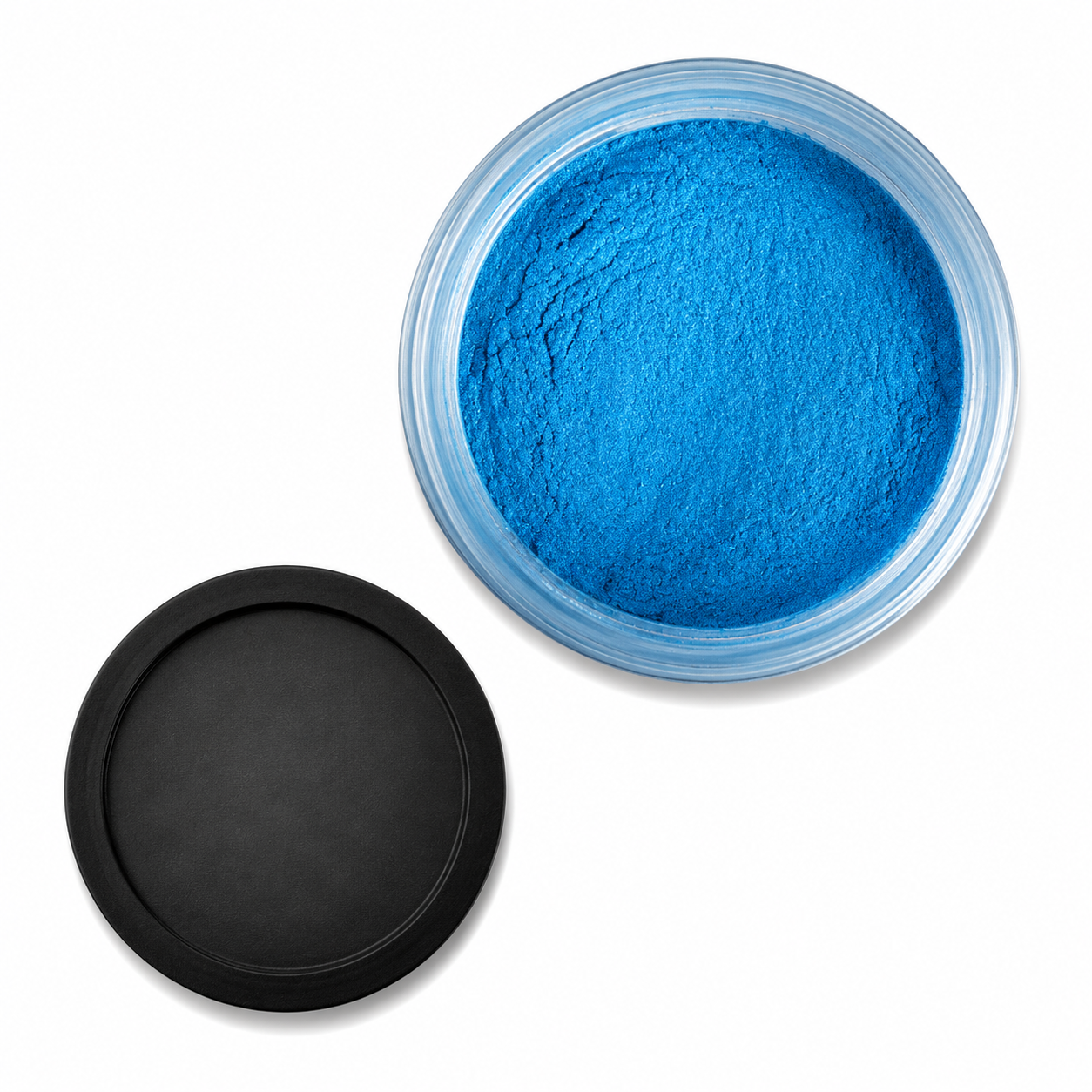 Golden blue green pearl pigment