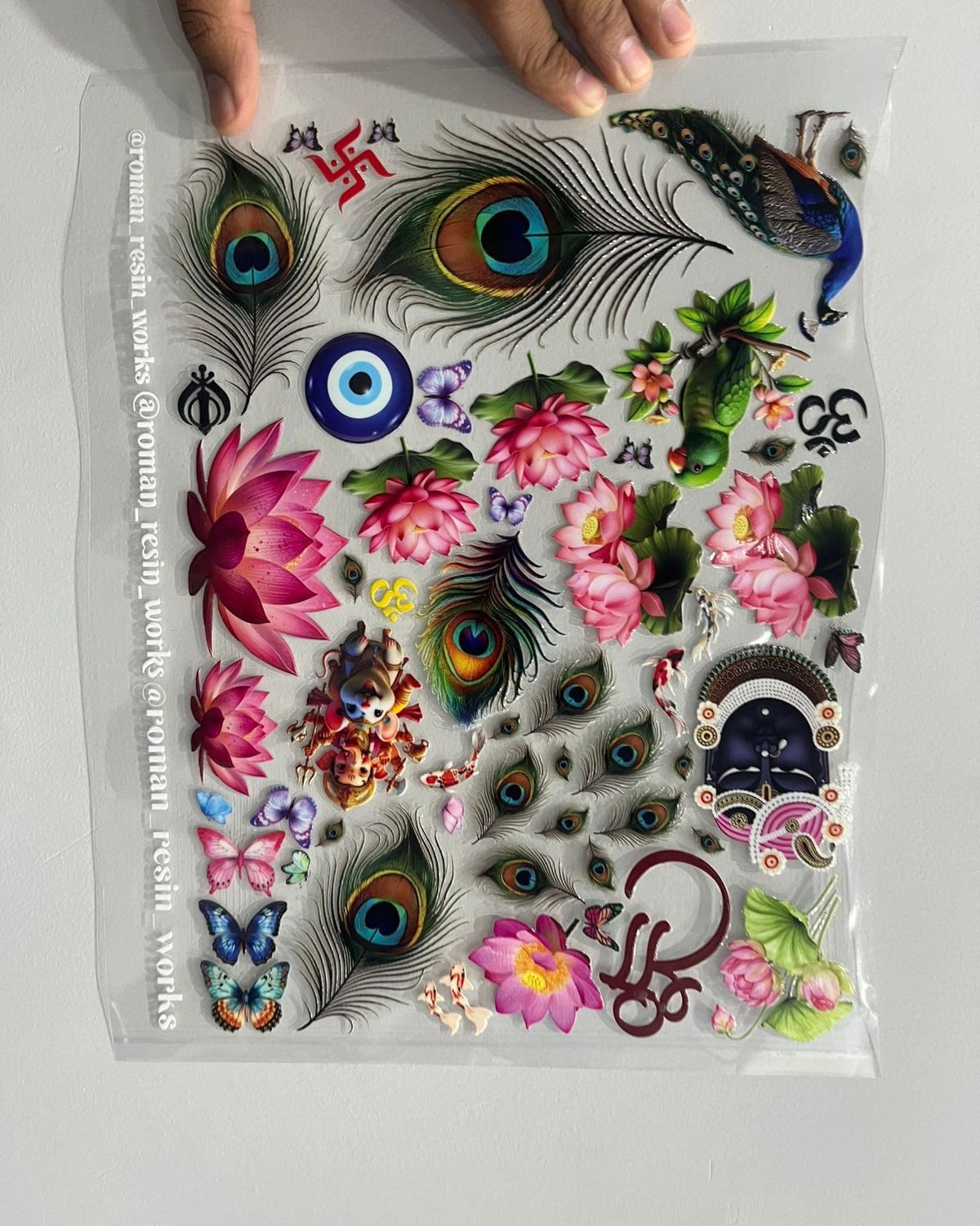 Flower sheet (Pill of Sticker)