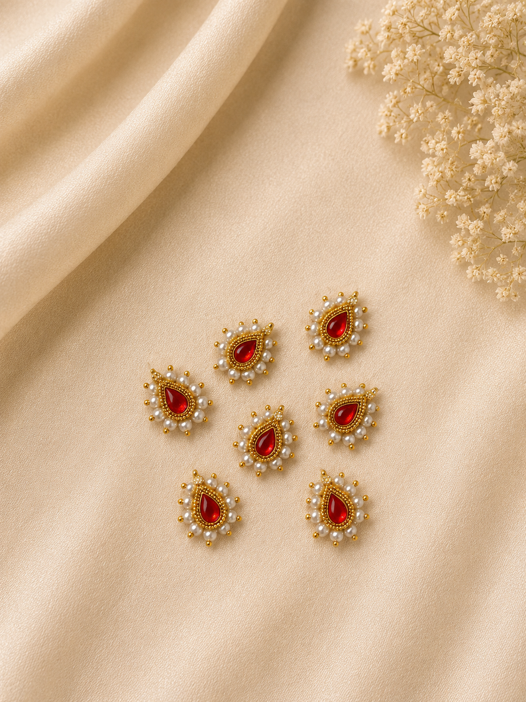 Kundan patch (2 pcs)