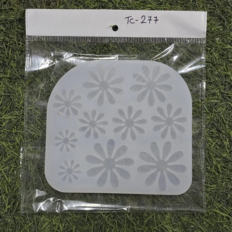 Flower 3D 10 Cavity Silicon Mould