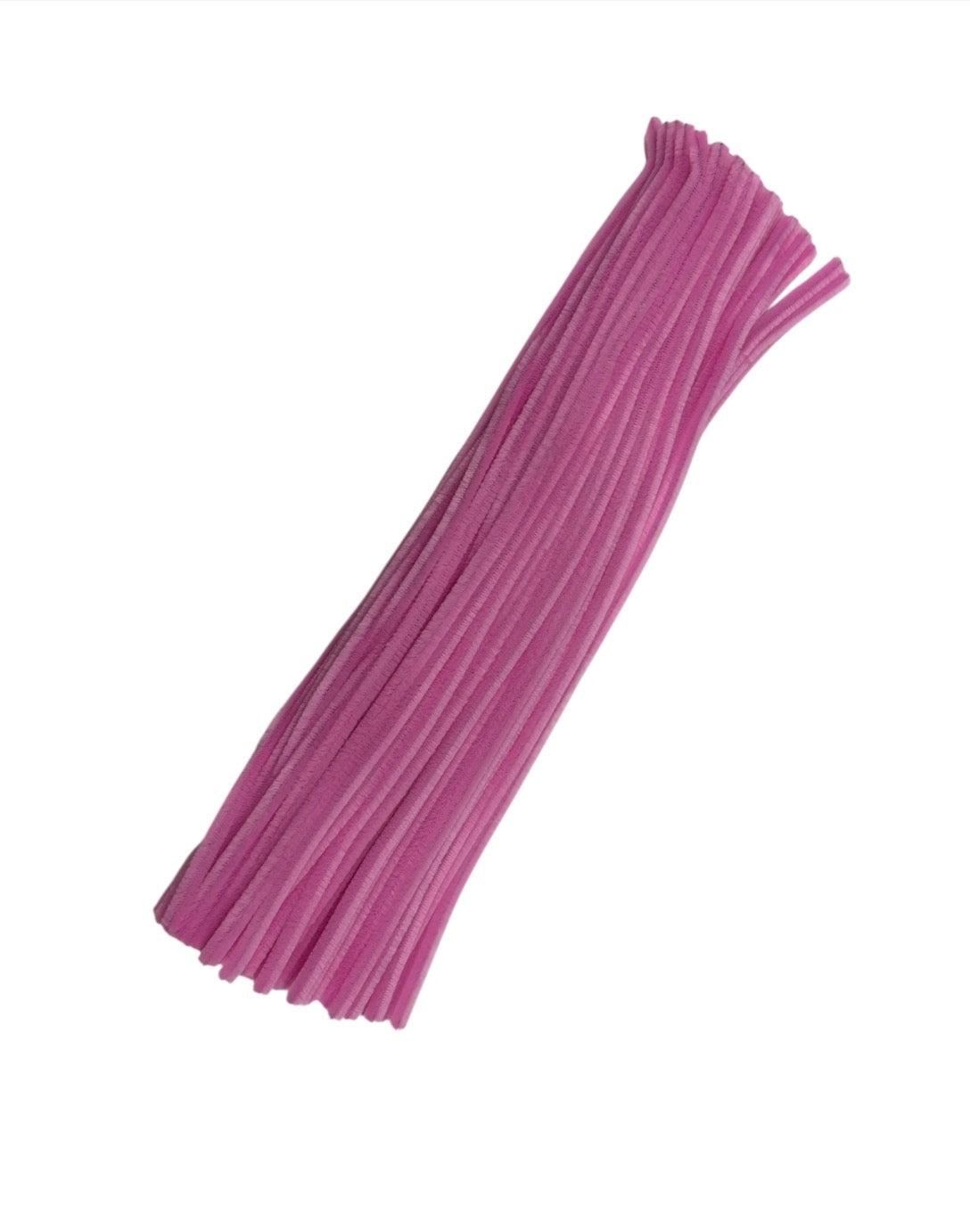 Light pink pipe cleaner