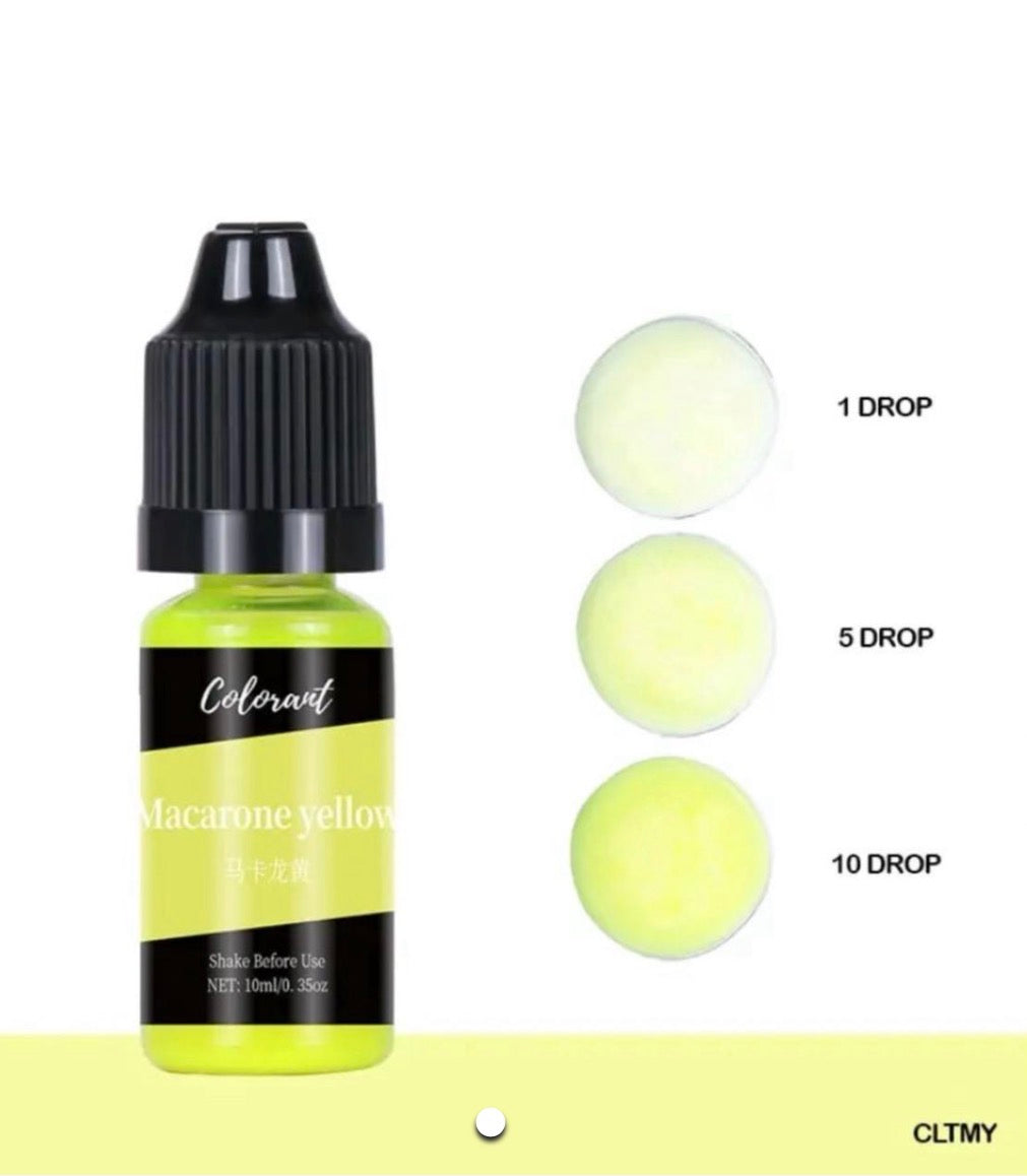 Fluorescent Yellow 10ml Colorant