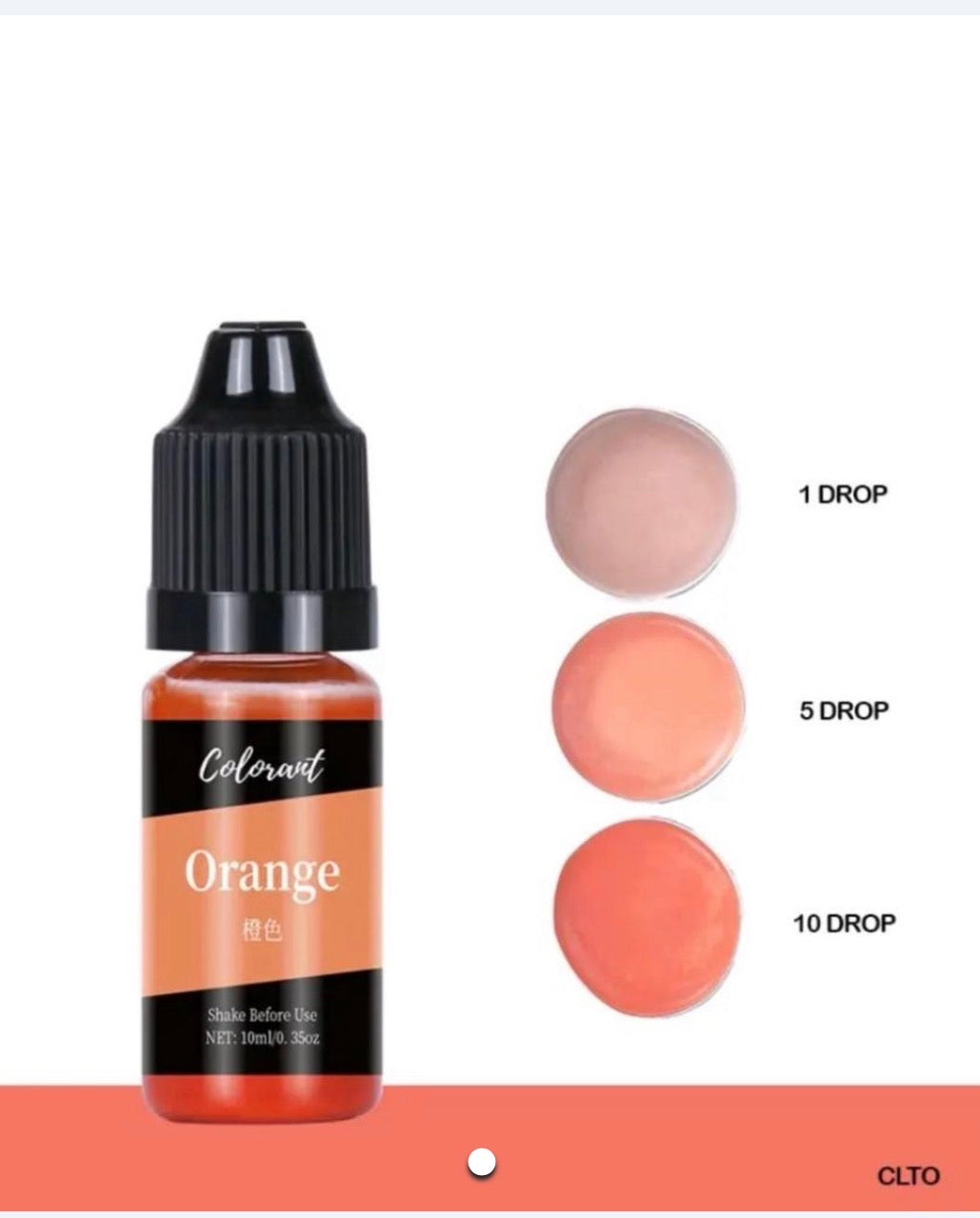 Orange 10ml Colorant