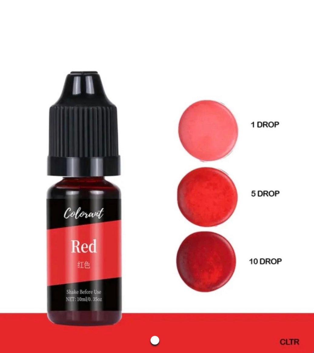 Red 10ml Colorant