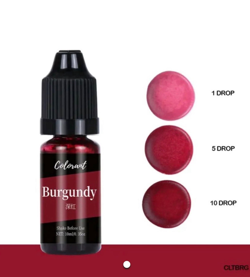 Burgundy 10ml Colorant