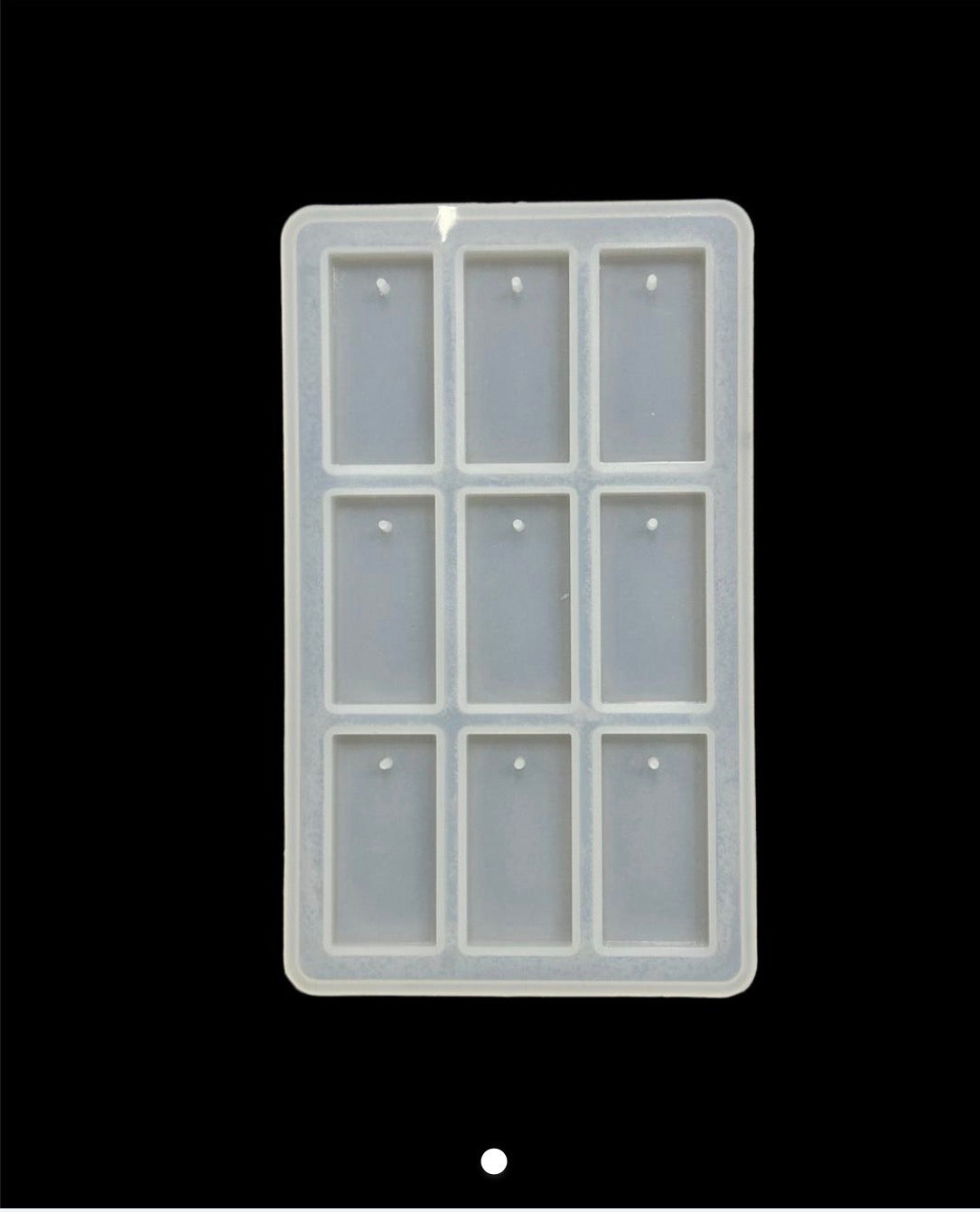9 cavity rectangle keychain mould