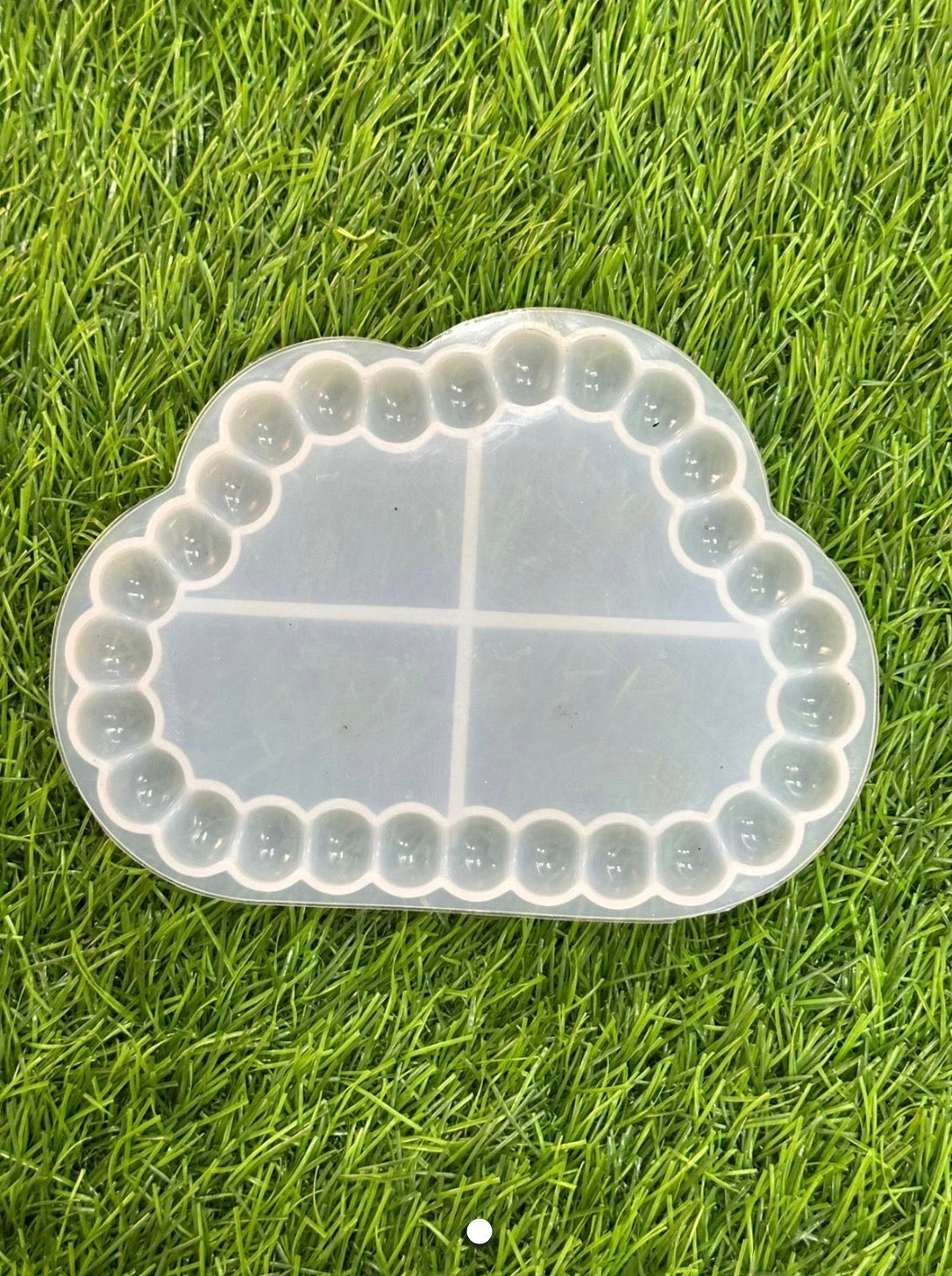 5" Cloud bubble dish mould