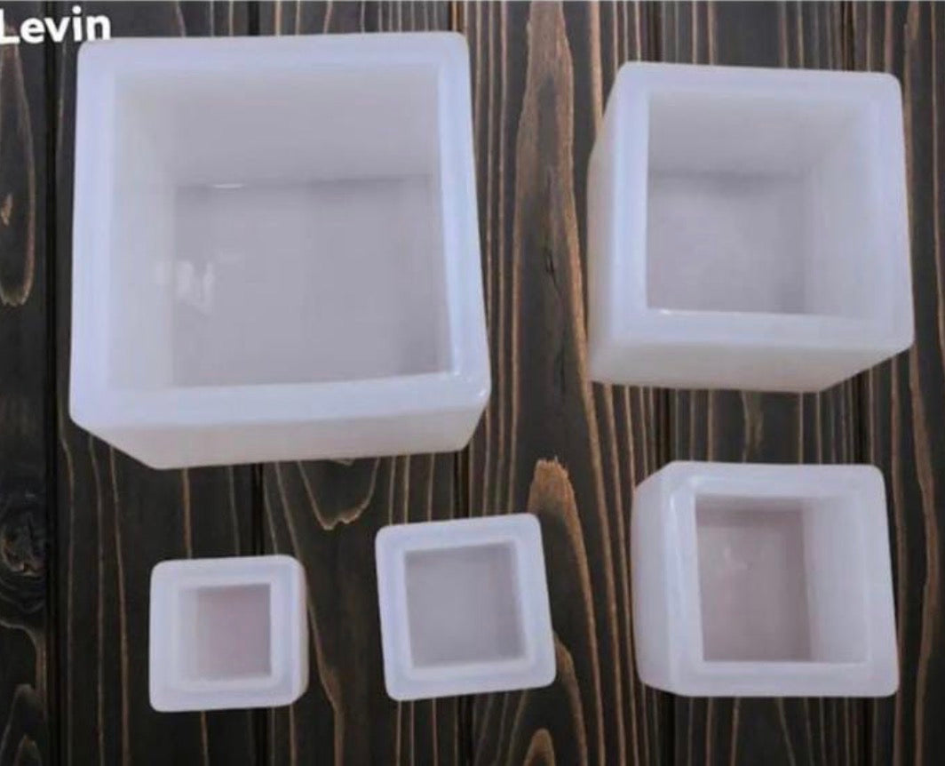 Cube mould set of 5 pcs