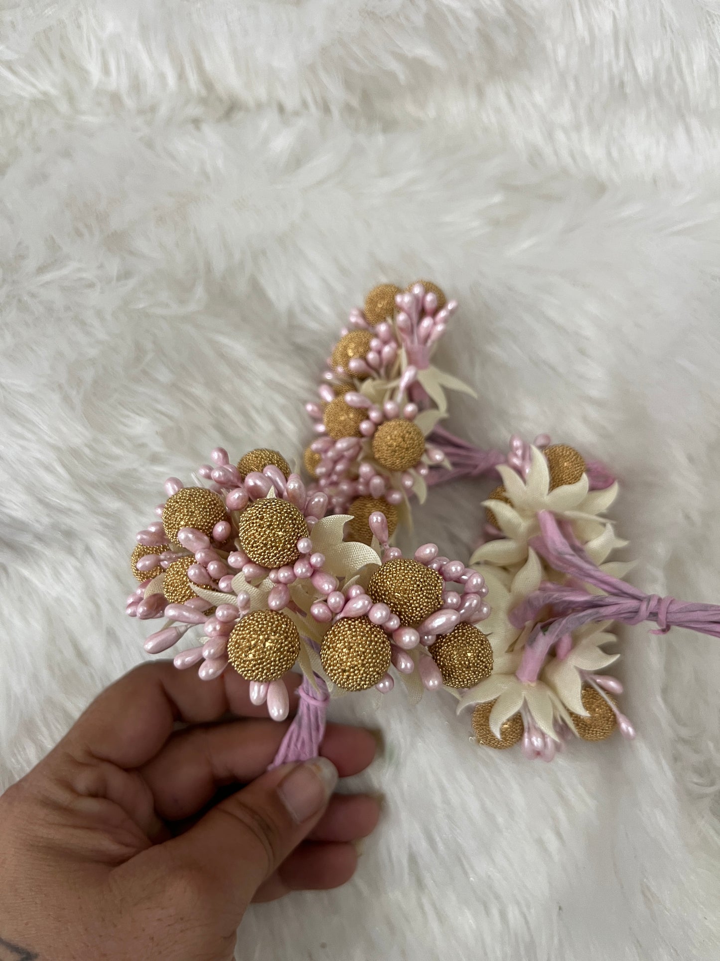 Decorative Artificial flower pink