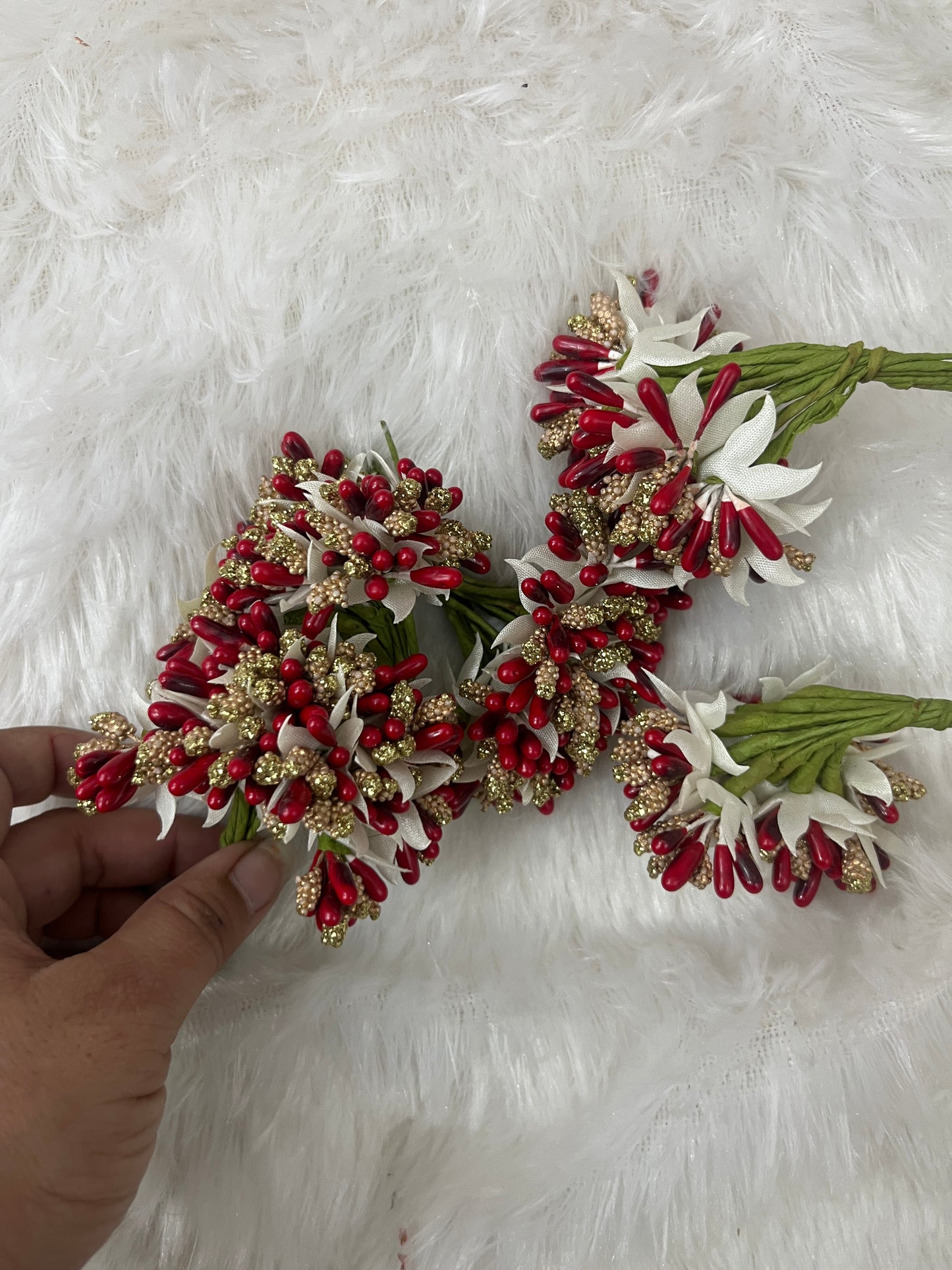 Decorative Artificial flower Red