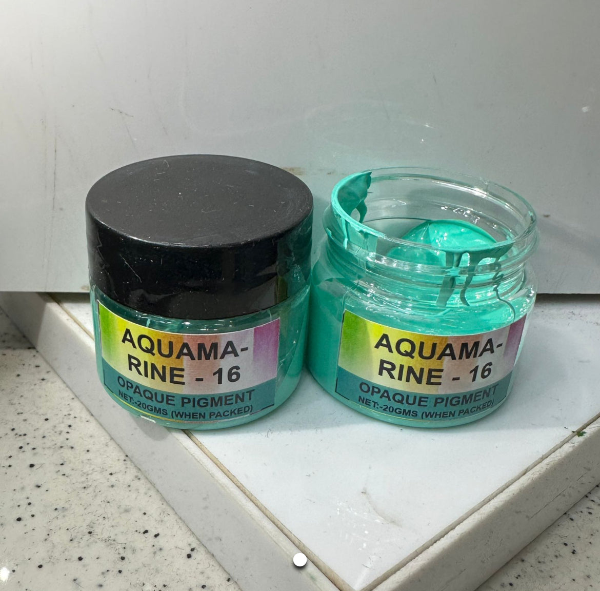 Aquamarine opaque pigment (20 gram)