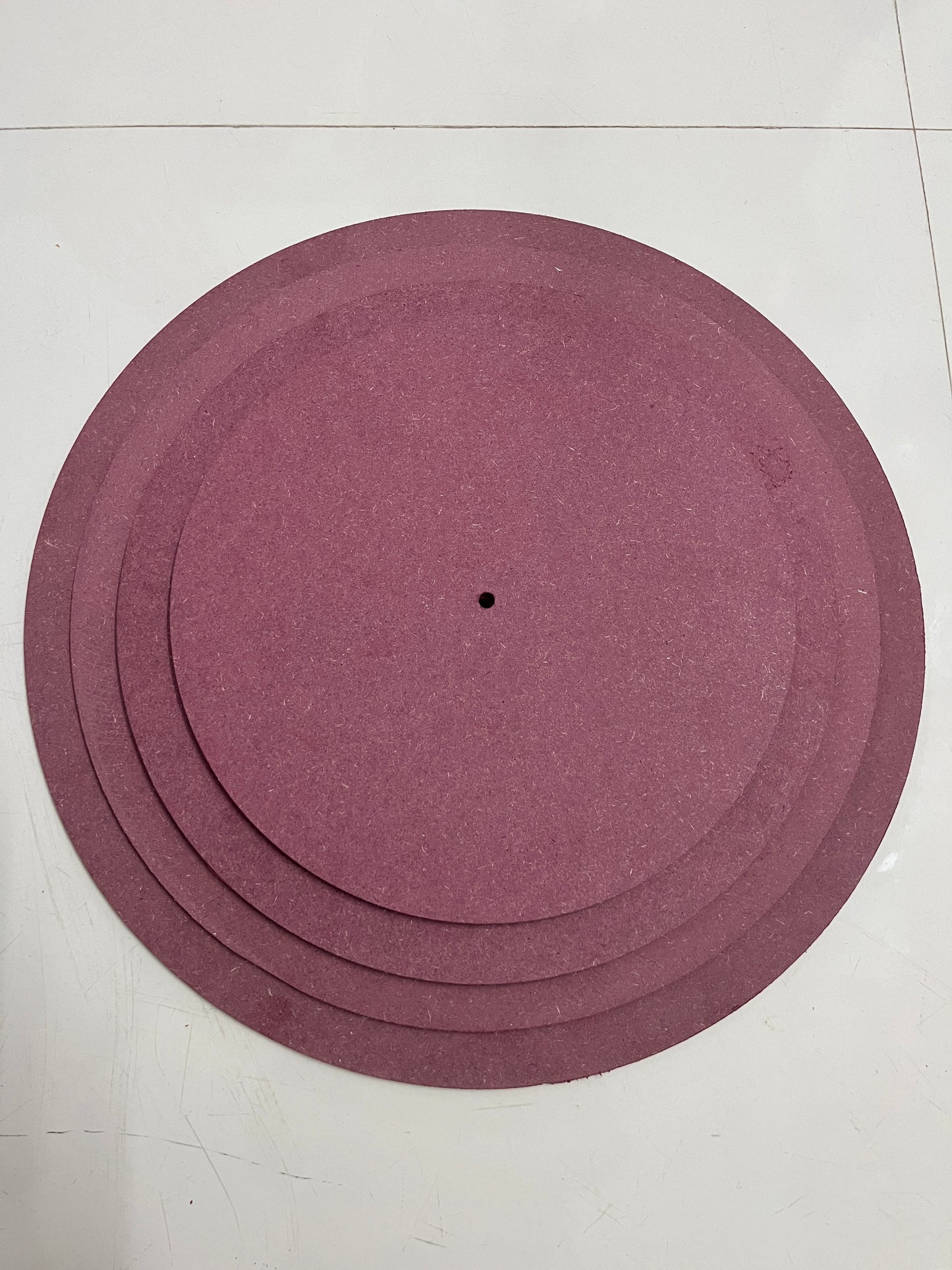 Round clock mdf