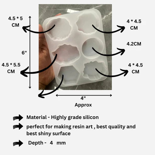 Pop socket mould 6 in 1