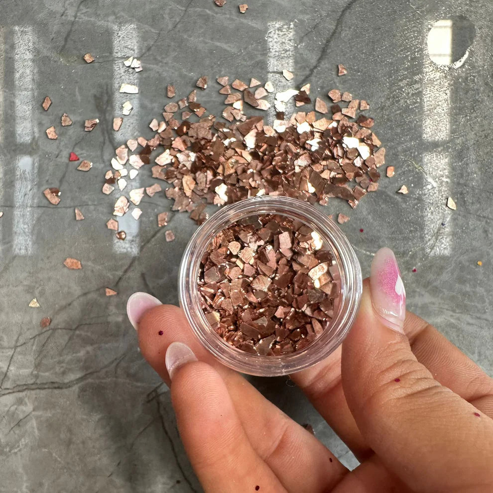 Glass chips Bronze