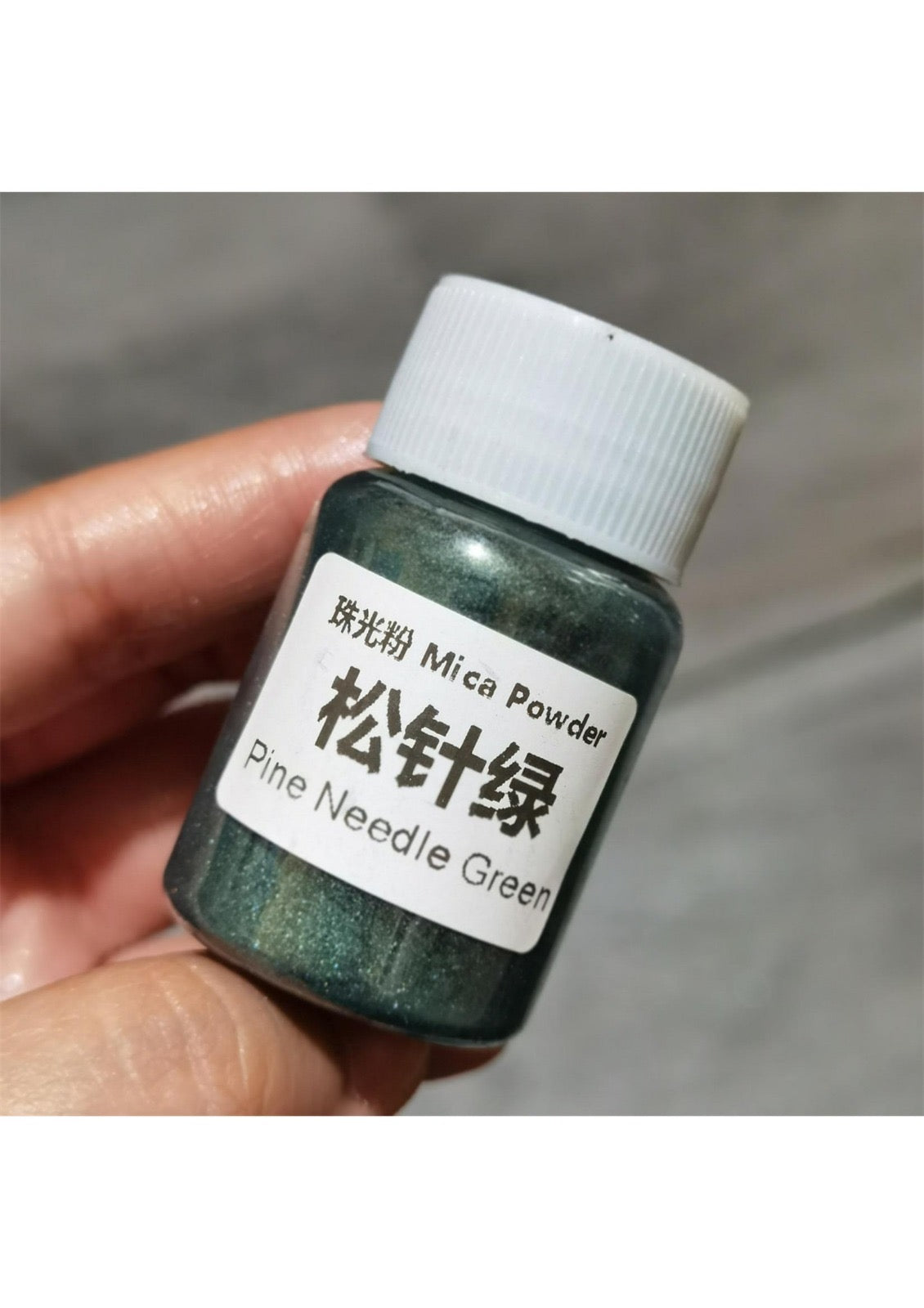 Pine Needle Green Pearl powder(mica powder)
