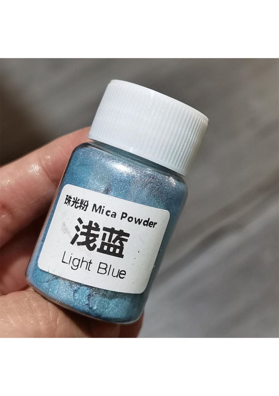 Light Blue Pearl powder(mica powder)
