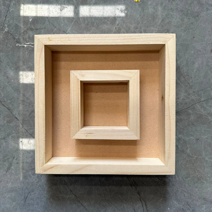 Pinewood double frame(8 inch)