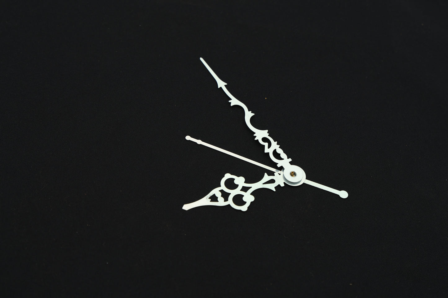Designer silver hands / Clock Needles