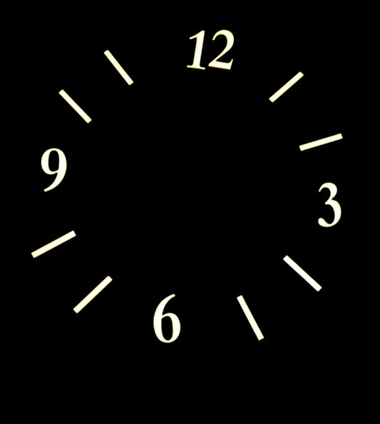 1 half numeric + 8 stick golden