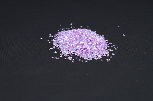 LIGHT PURPLE GLASS GRANULES