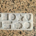 12 in 1 keychain and charm mould