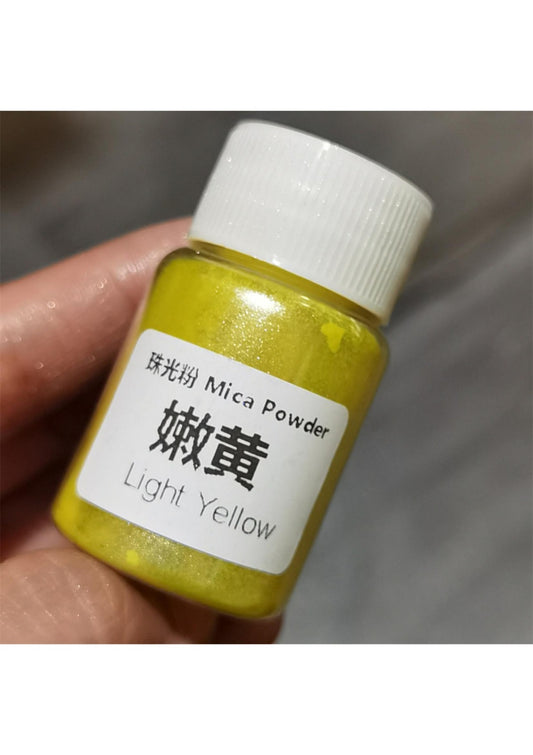Light yellow Pearl powder(mica powder)