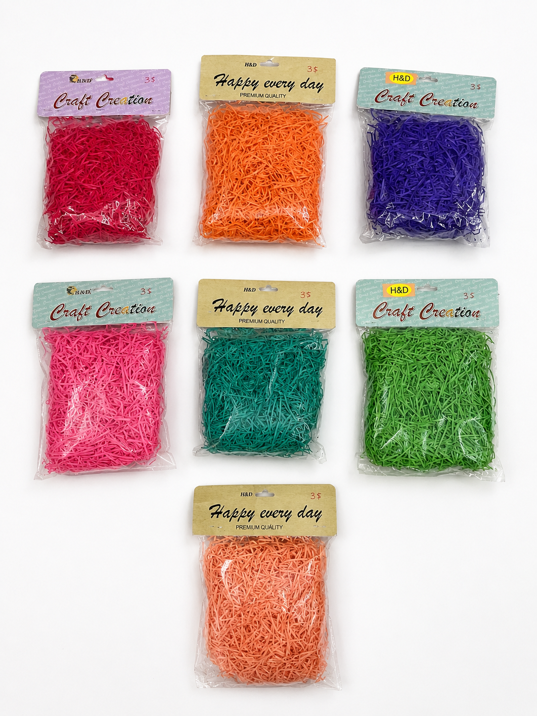 Colours wooden grass