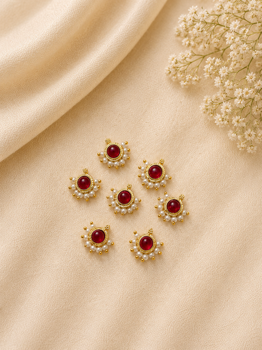 Kundan patch (2 pcs)