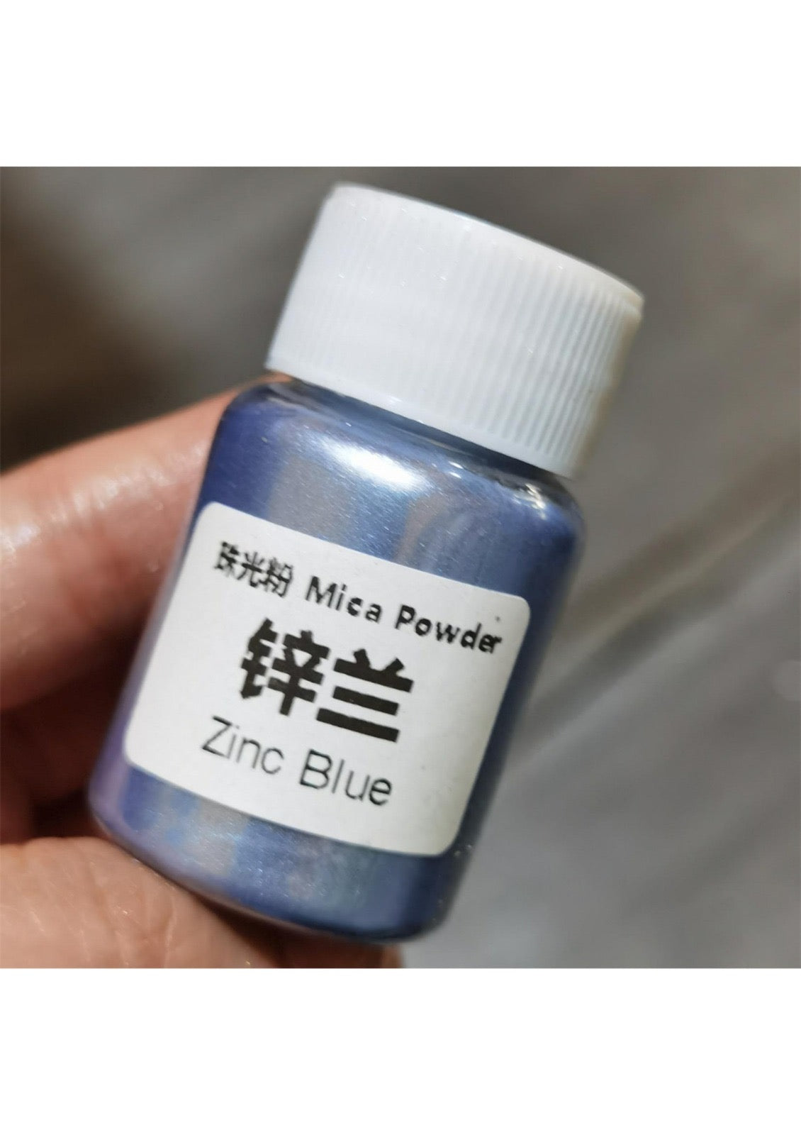 Zinc Blue Pearl powder(mica powder)