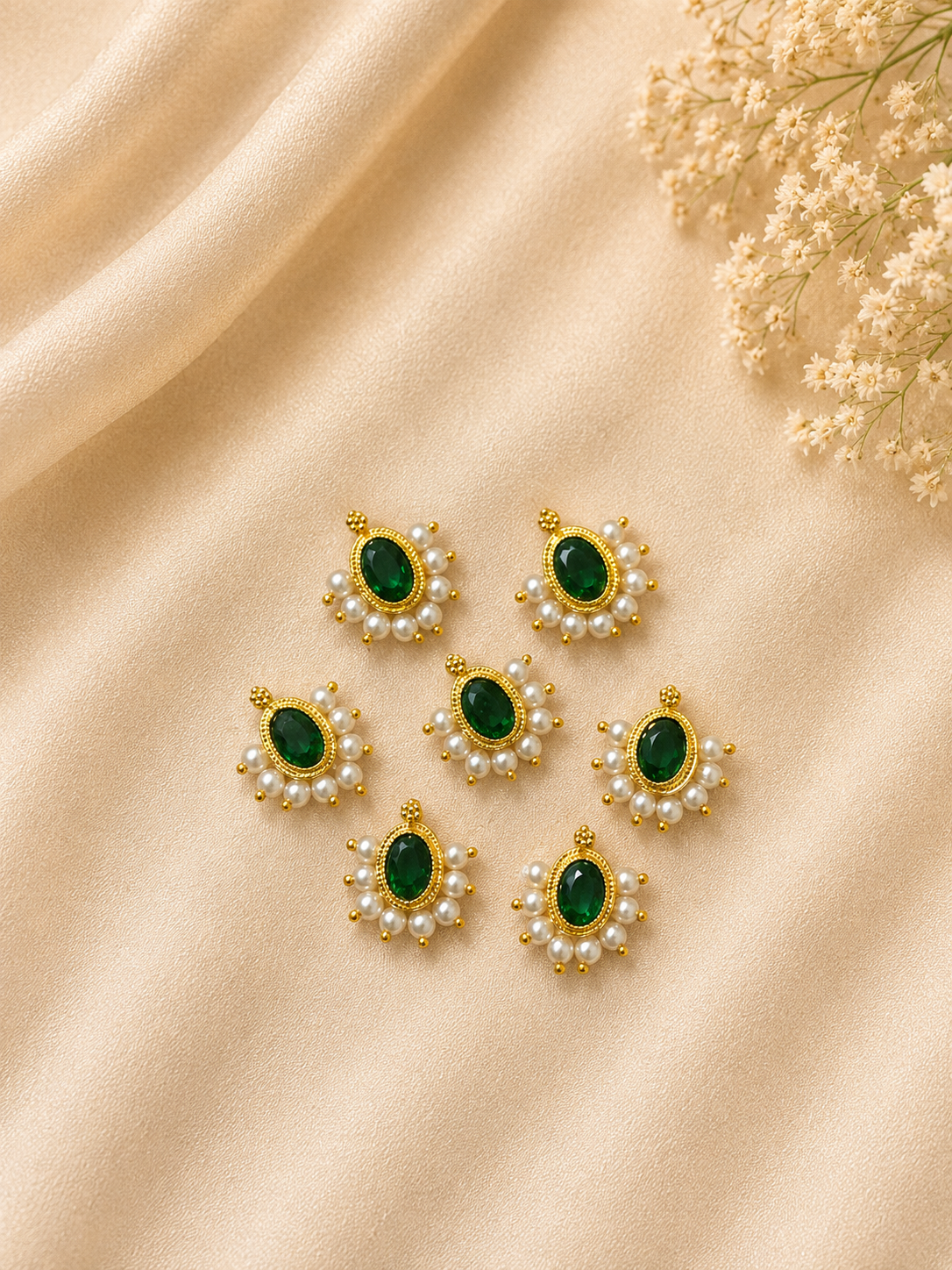 Kundan patch (2 pcs)