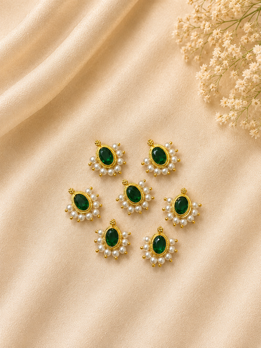 Kundan patch (2 pcs)