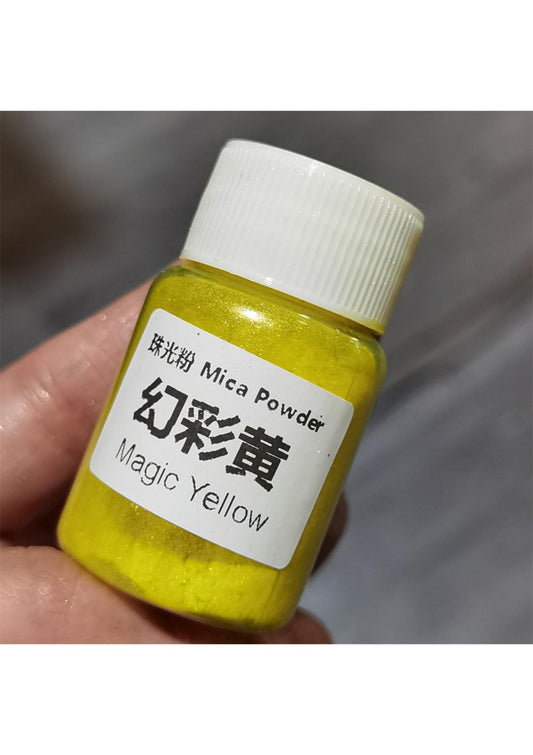 Magic Yellow Pearl powder(mica powder)