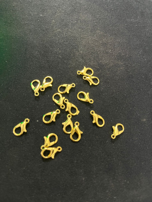Braclet and chain hook golden(10 pcs)