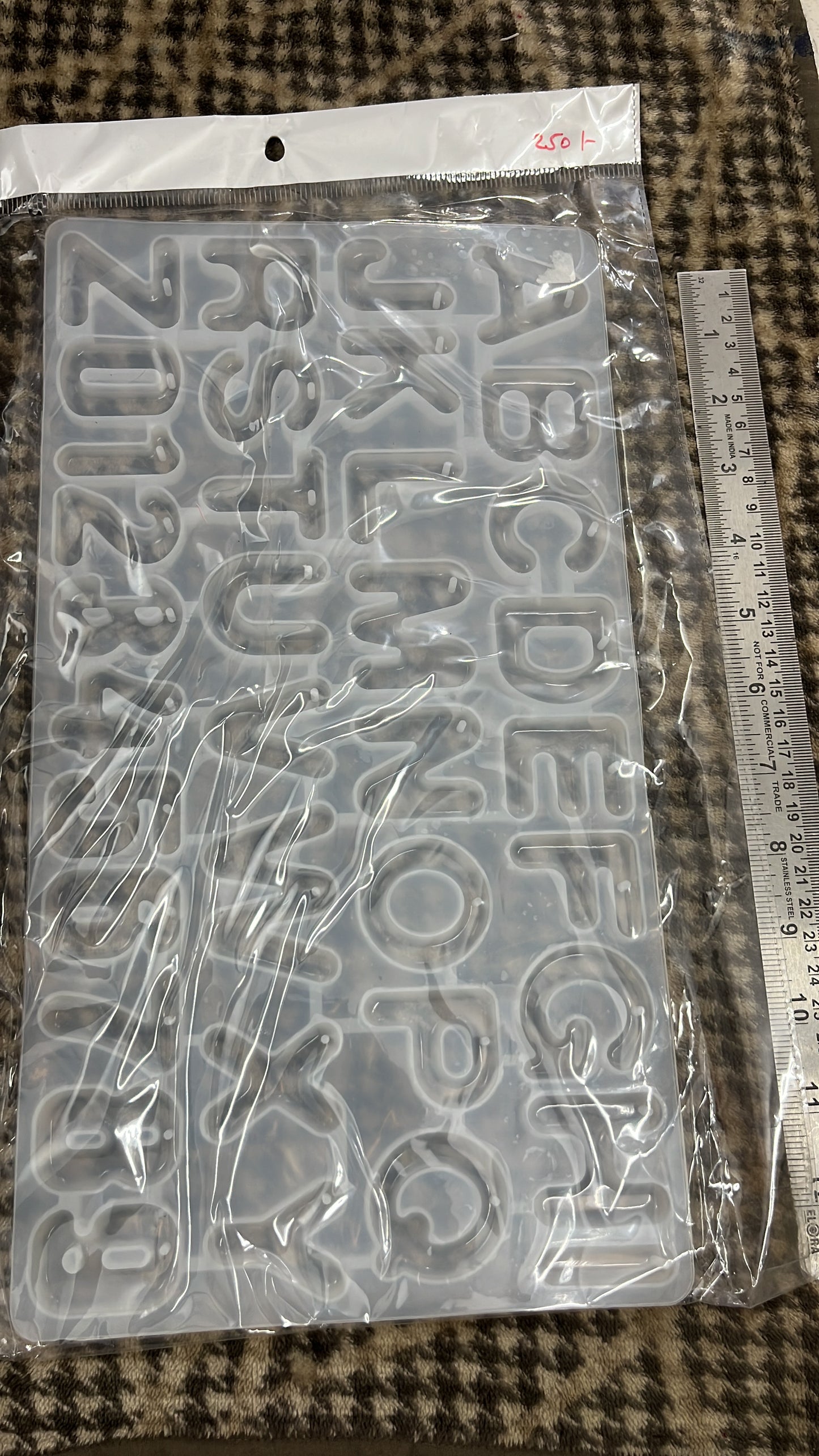 Alphabet  Dudle mold