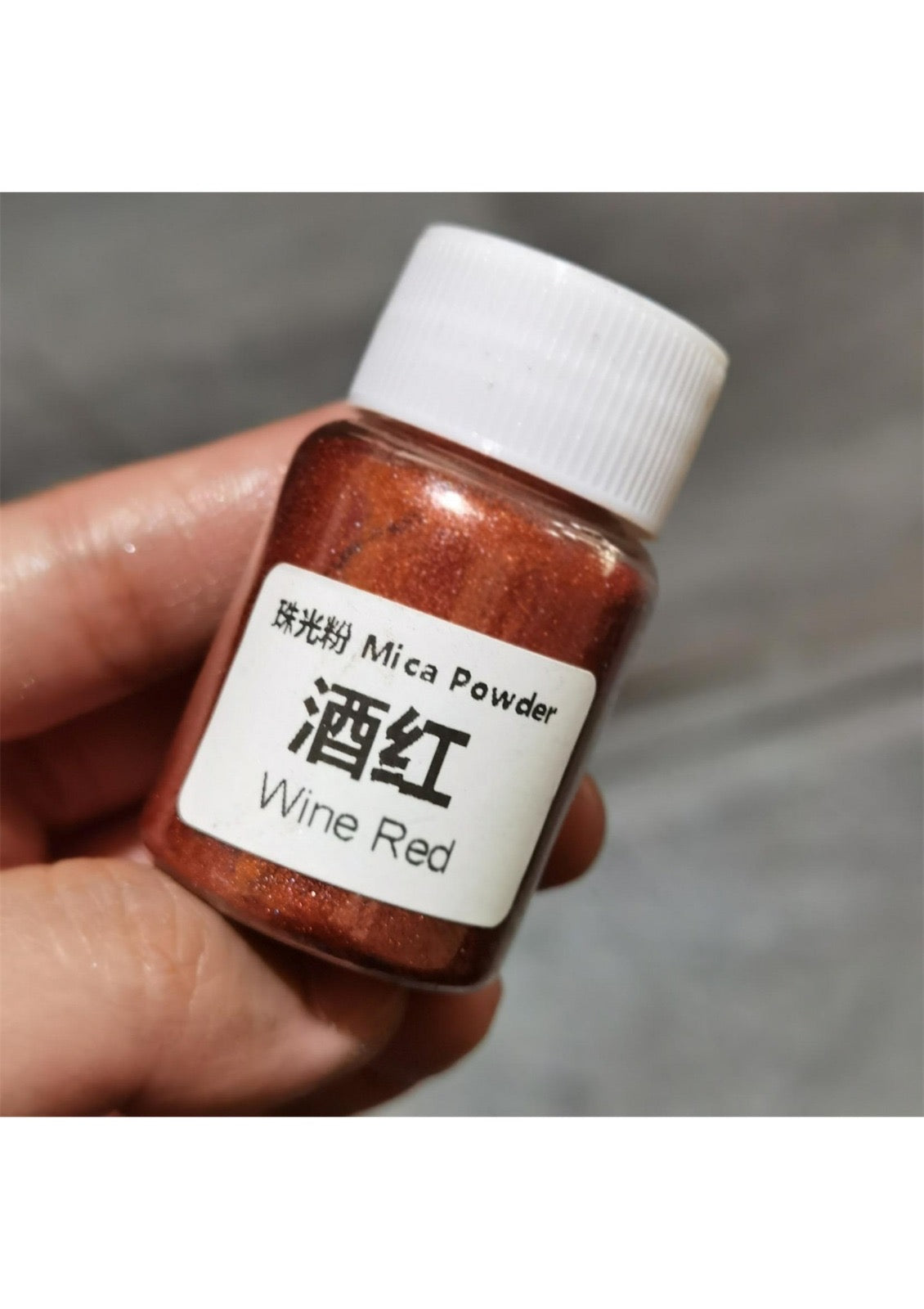 Wine Red Pearl powder(mica powder)