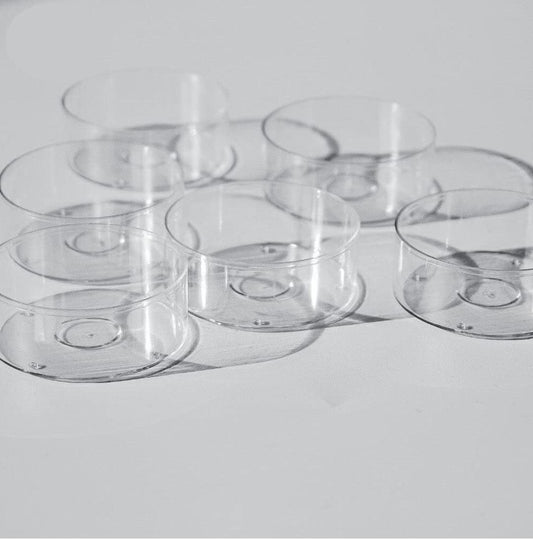 Round polycarbonated cup mould