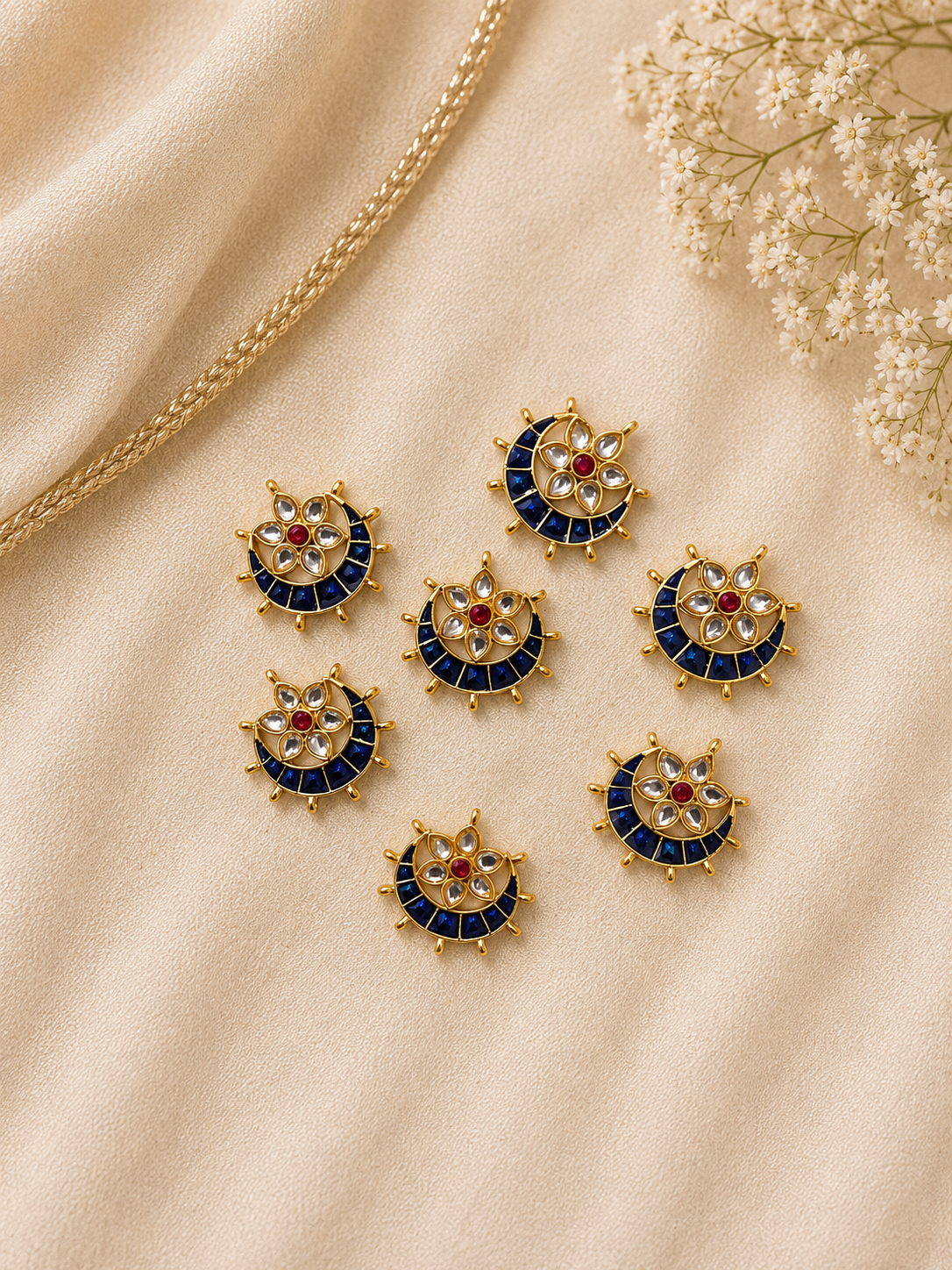 Kundan patch (2 pcs)