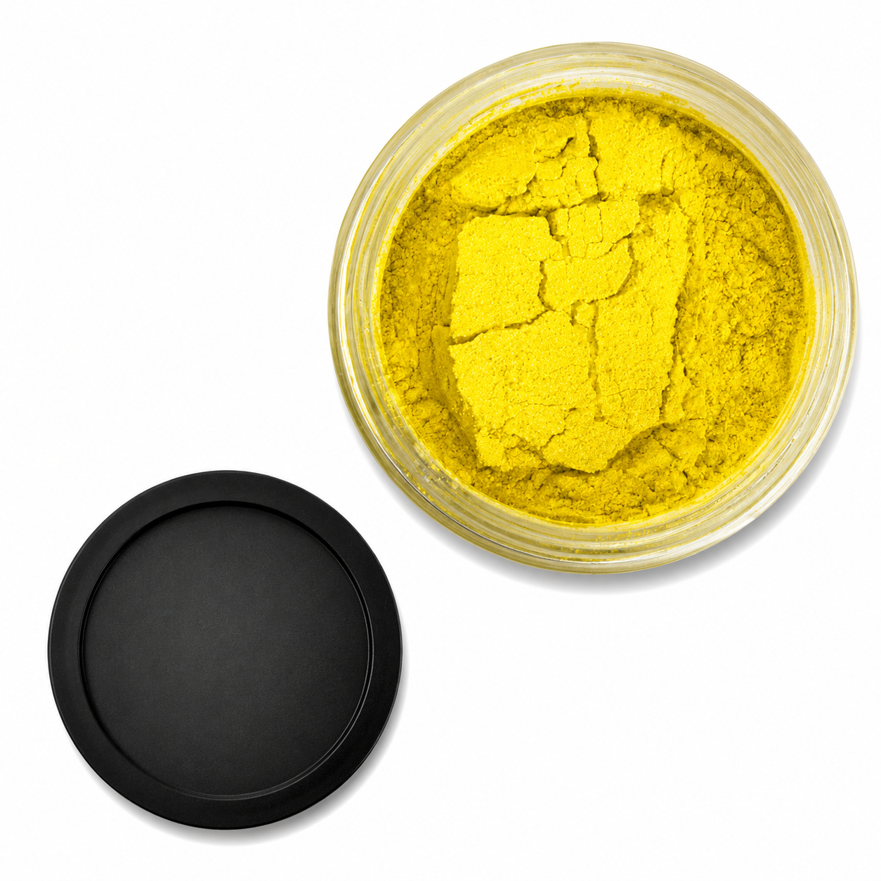 Lemon yellow pearl pigments