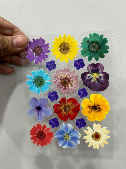 Flower sheet (pill of sticker)