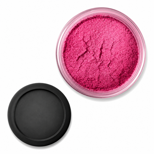 Carmine pearl pigment