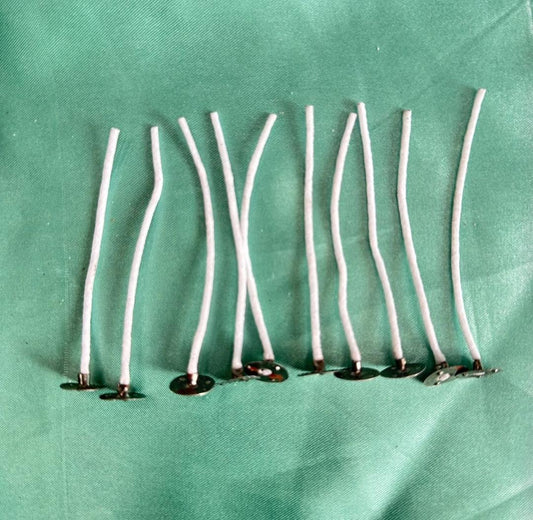 Candle wick 6 inch (pack of 10 wick)