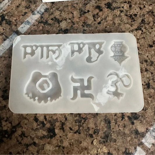 6 in 1 small Diwali mould
