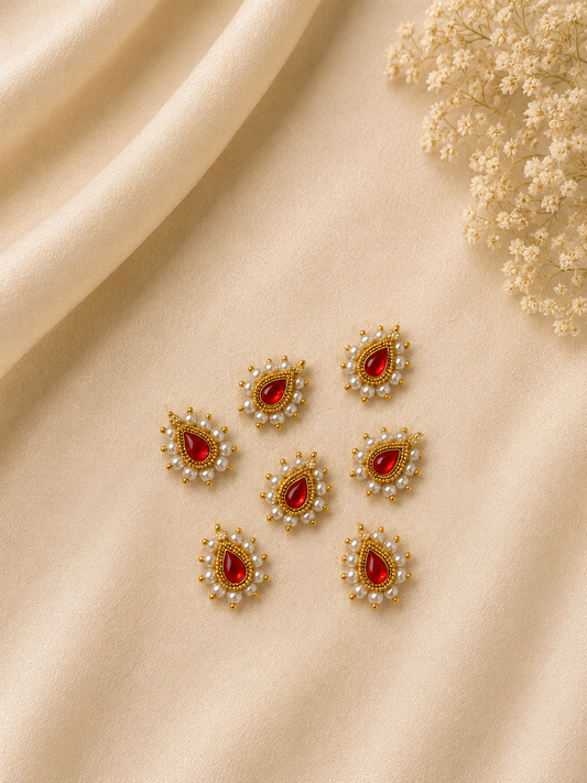 Kundan patch (2 pcs)