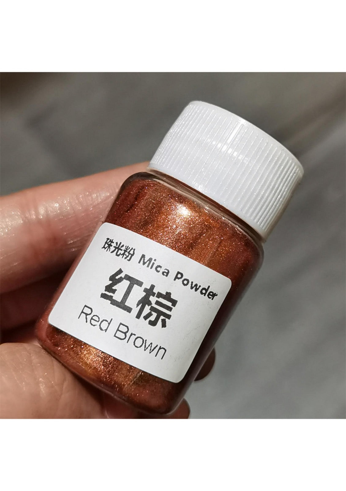 Red Brown Pearl powder(mica powder)