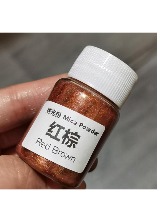 Red Brown Pearl powder(mica powder)