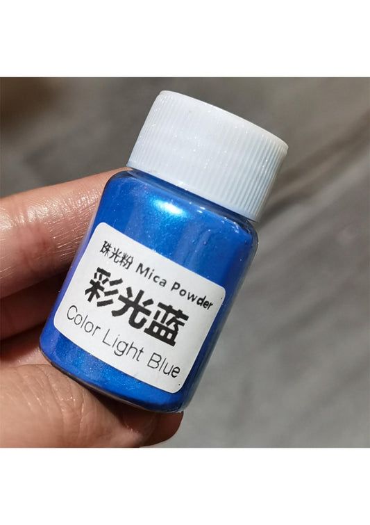 Light Blue Pearl powder(mica powder)