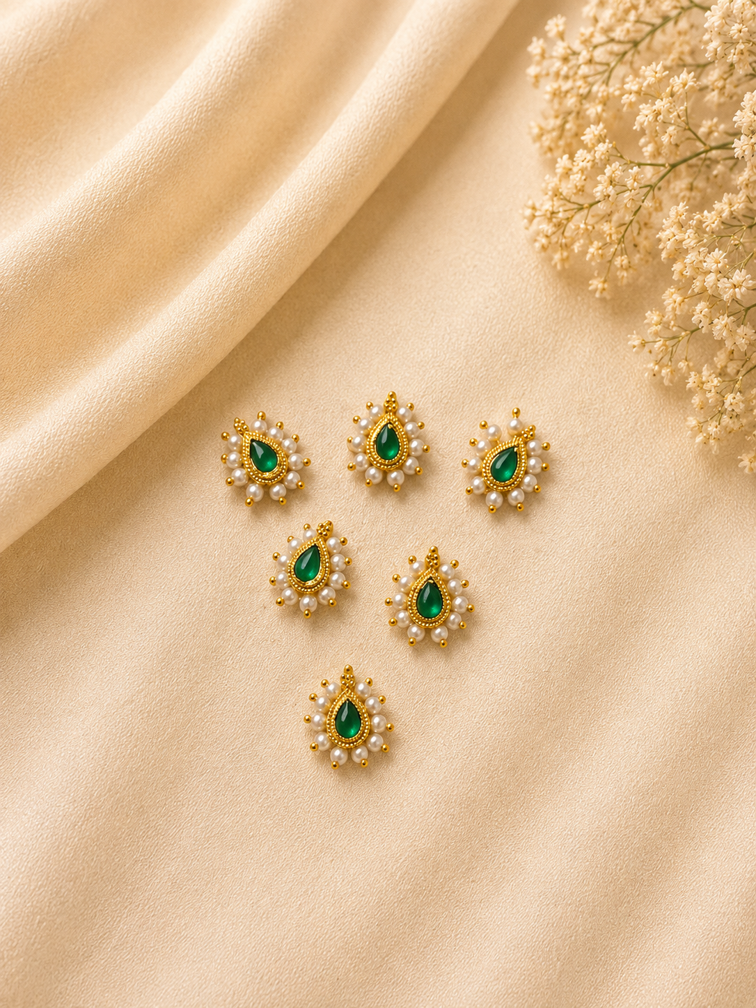 Kundan patch (2 pcs)