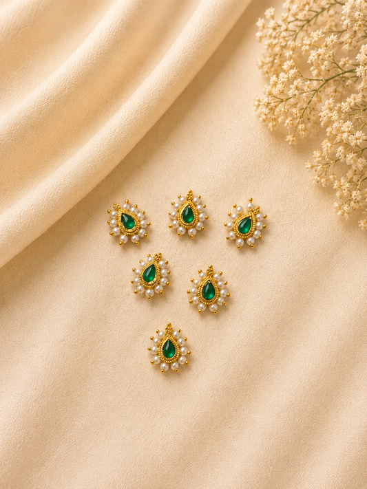 Kundan patch (2 pcs)